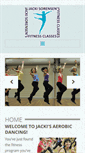 Mobile Screenshot of aerobicdancing.com.au